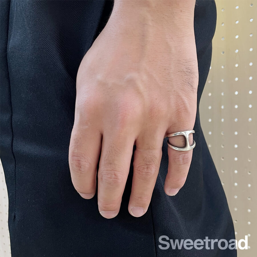 ホーセンブース ファントムリング 925シルバー 15号 w-28783