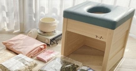 彩こだわりよもぎ蒸し椅子セット ｜自然派商品のすこやか広場