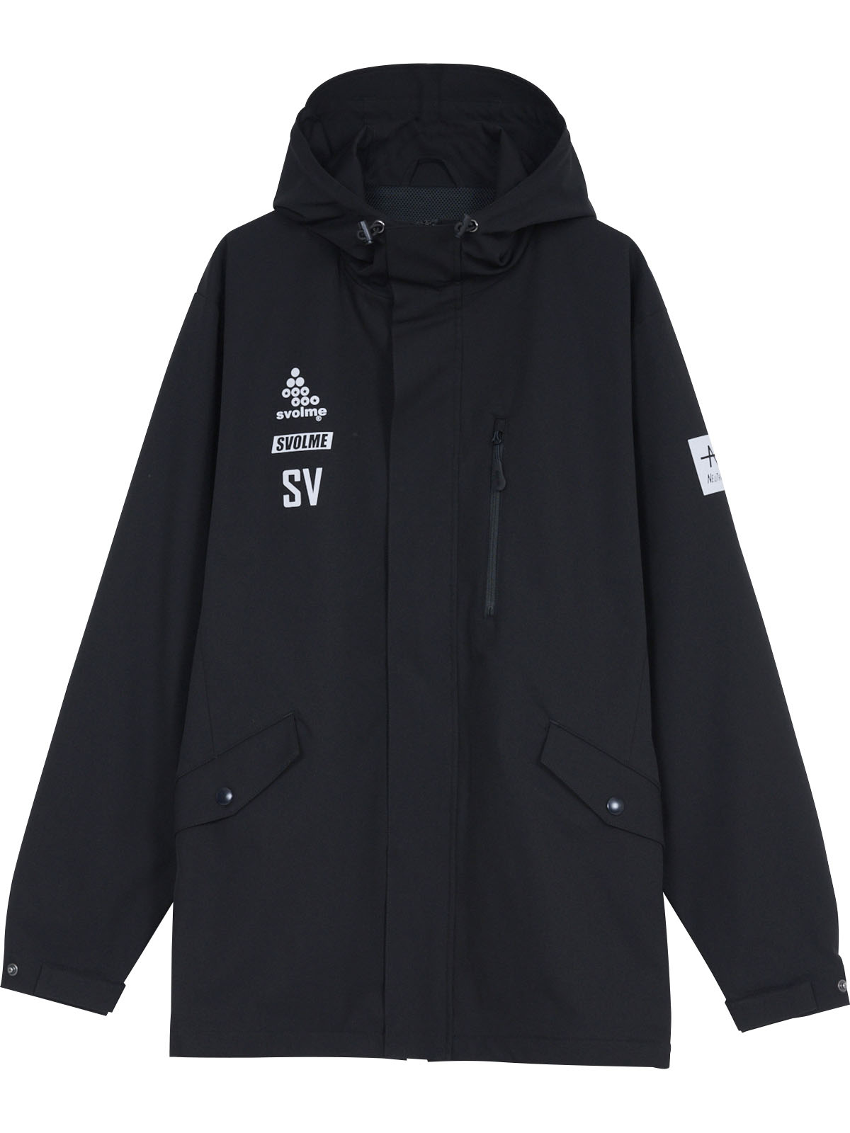 町田ゼルビア　SVOLME ナイロンジャケット ブラック/ホワイト 🔷11/9(土)FC東京戦 新商品情報🔷 【ZELVIA × adidas】 ✓長袖Tシャツ