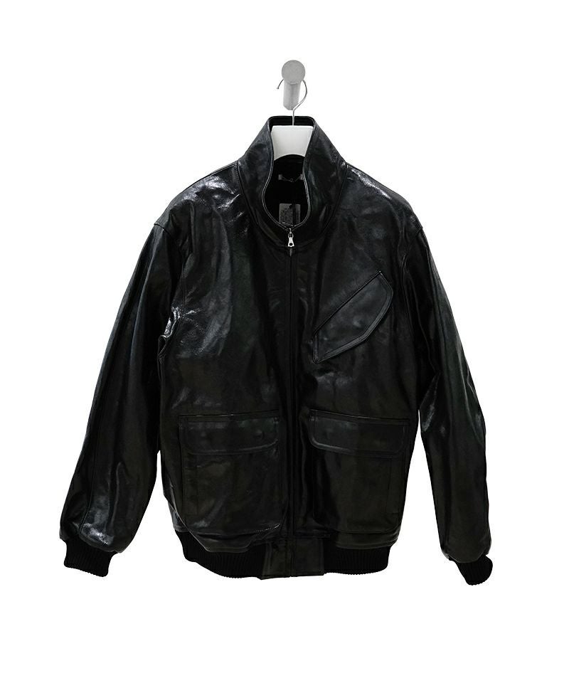 AURALEE＞LAMB LEATHER ZIP BLOUSON | MAKES ONLINE STORE