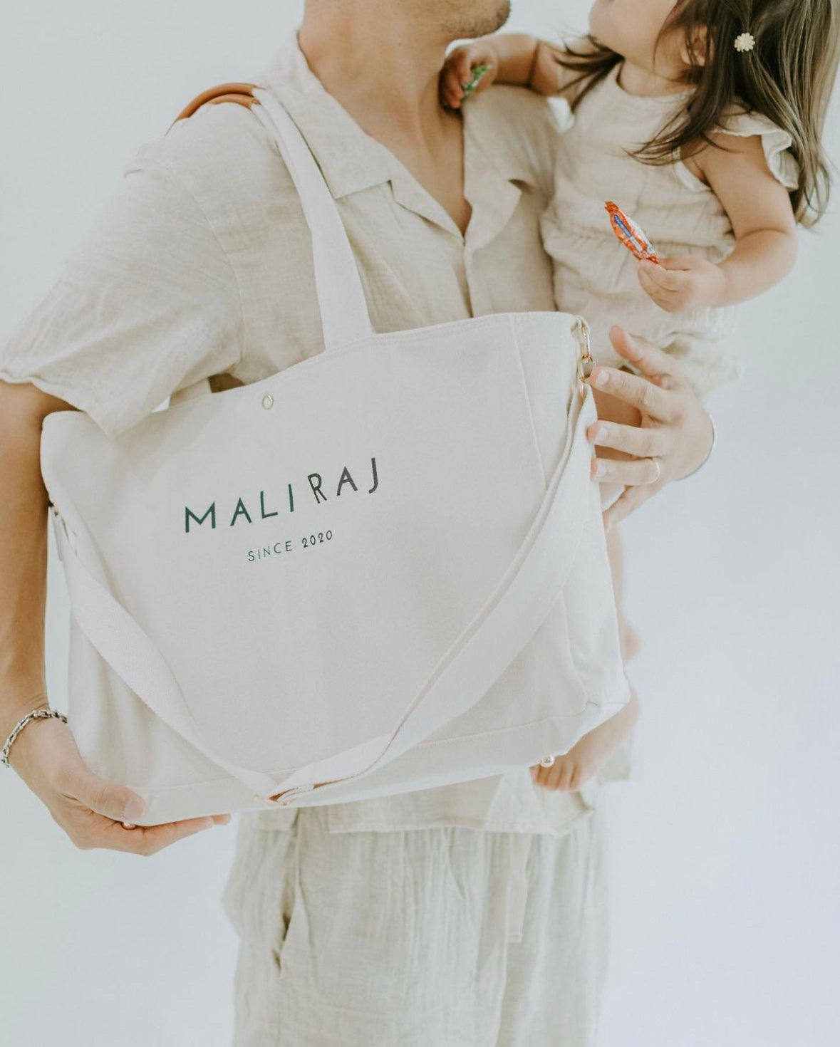FAMILY BAG IVORY （単品) – MALI RAJ