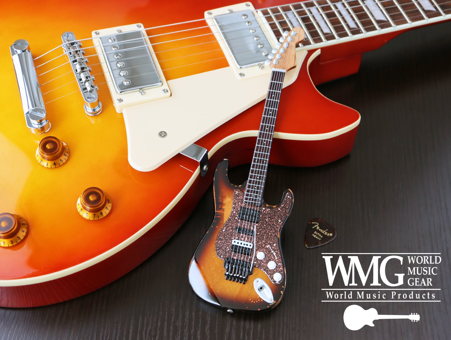 Musical Story Artist motif 1/4 ミニチュア 楽器 ギター モトリー