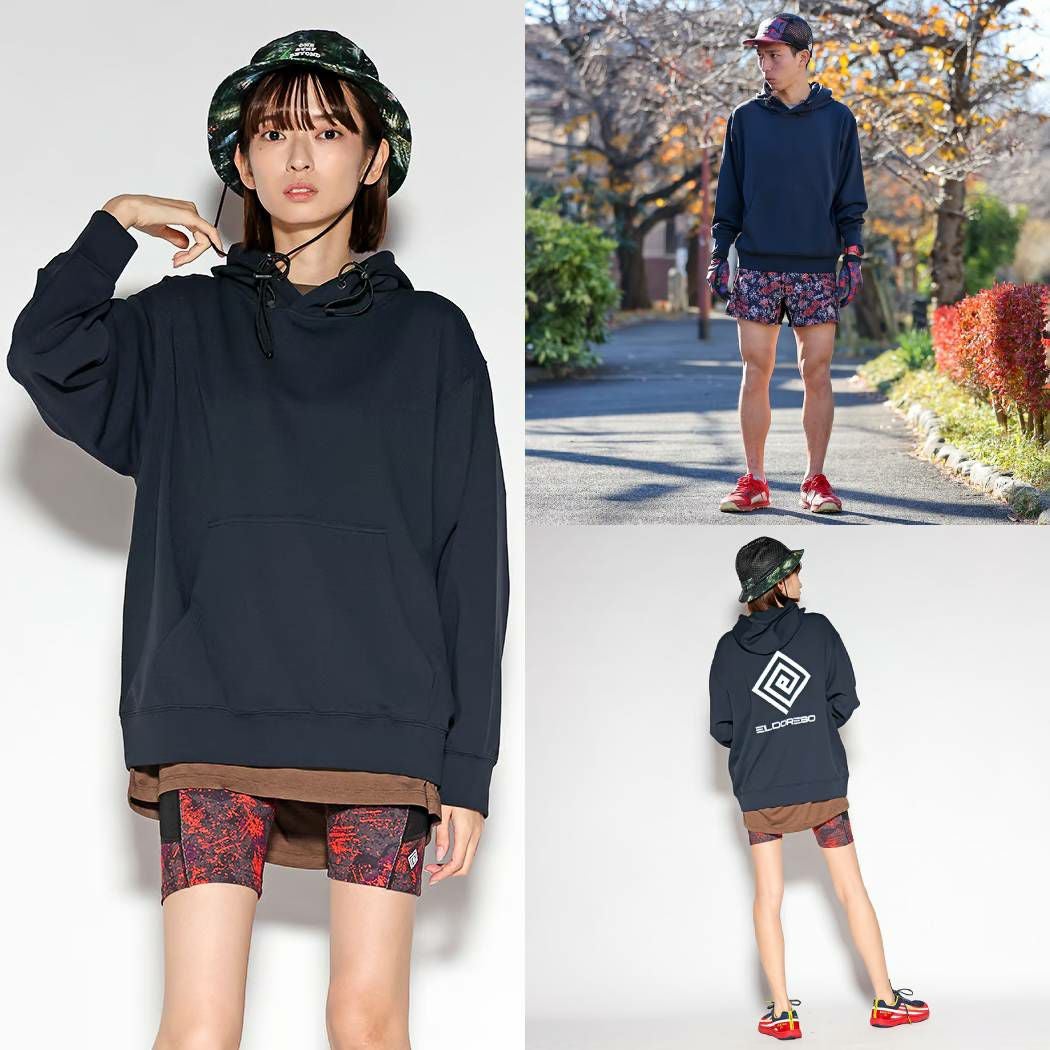 エルドレッソ ELDORESO Back Logo Parka バックロゴパーカー メンズ