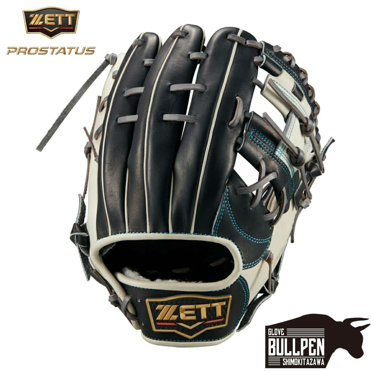 ゼット ZETT 専用グラブ袋付き プロステイタス PROSTATUS 軟式用グラブ