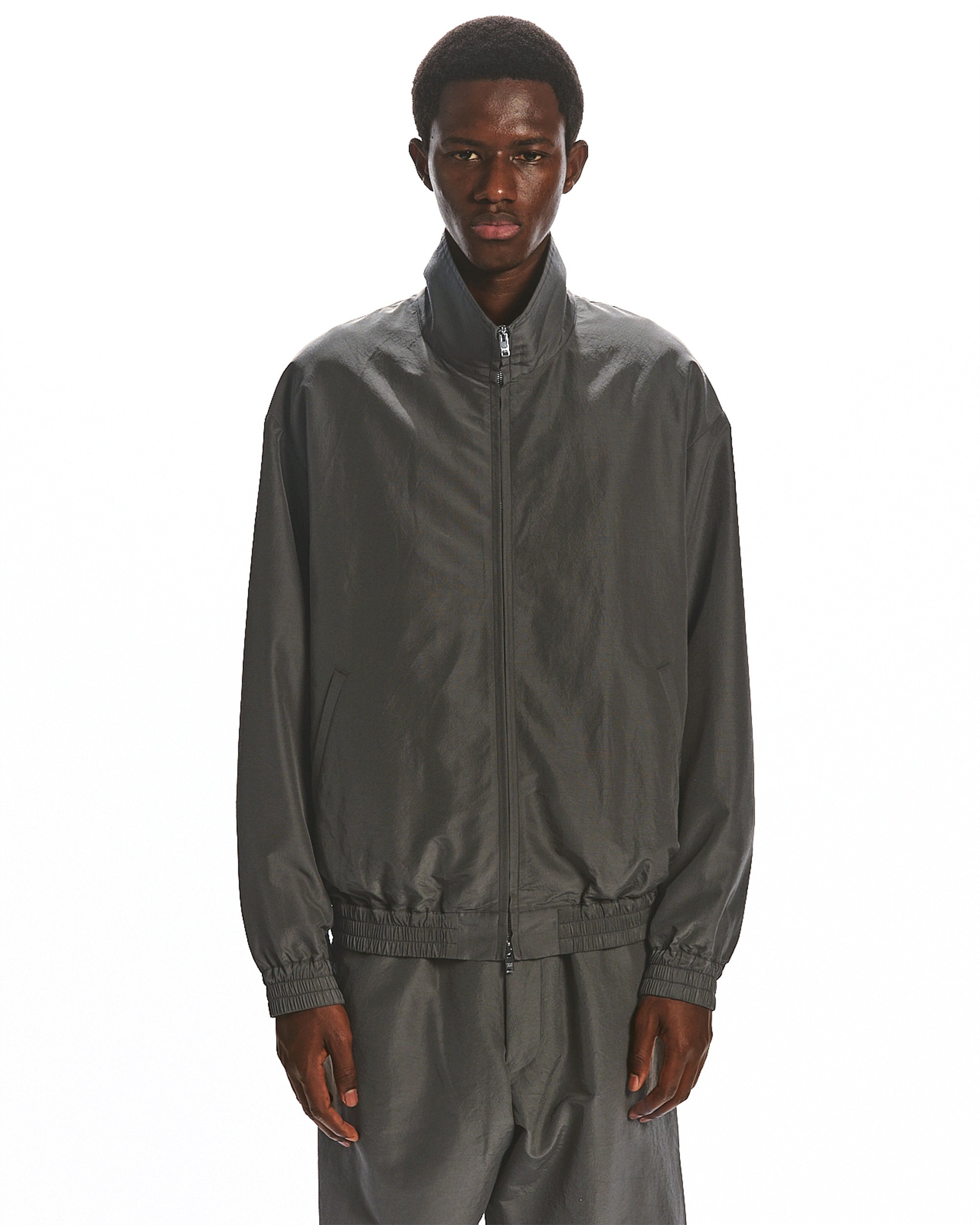 ブラタクシルクxオーガニックウールタフタ / スポーツジャケット, Sage