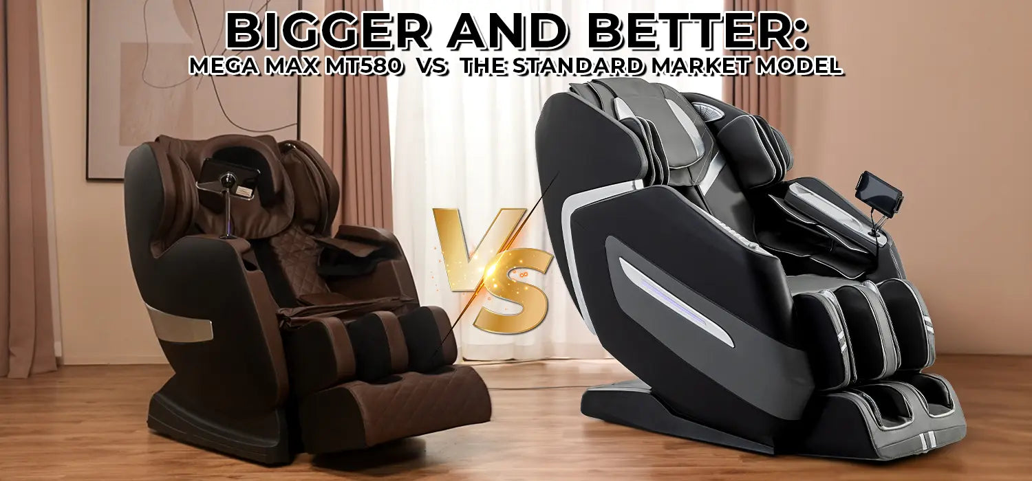 MassaMAX Mega A580-the largest massage chair with OTA Cloud Technology