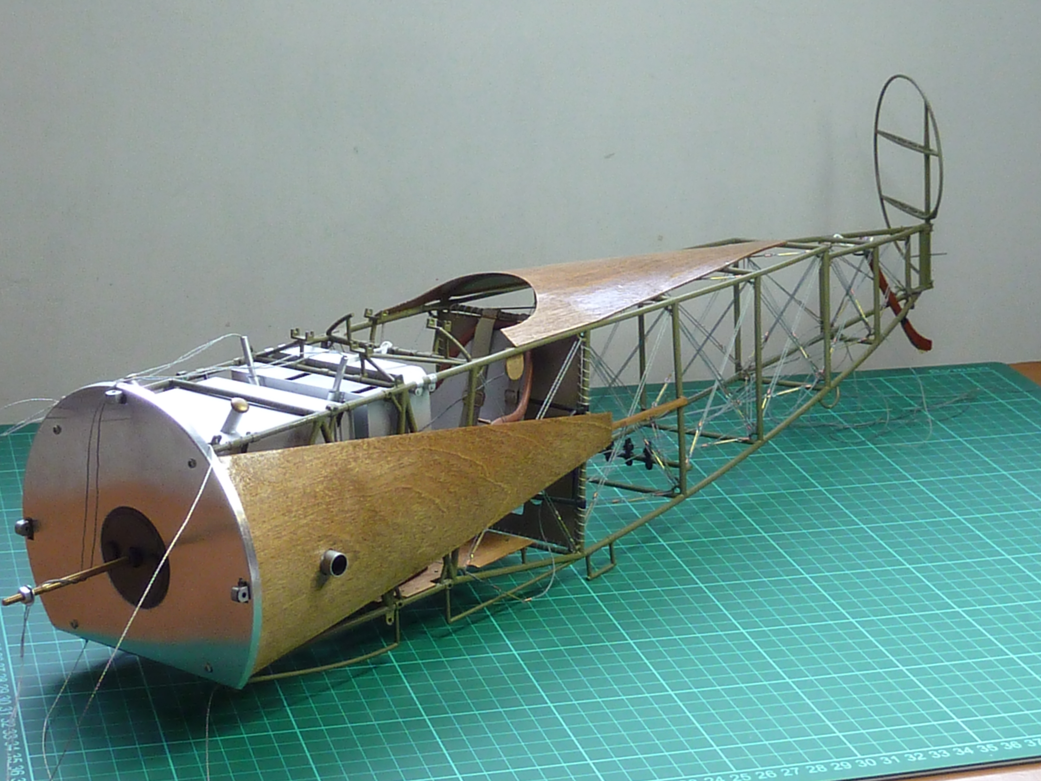 FOKKER DR.1 – HASEGAWA 1:8 (PART 14) Rigging & Ailerons | MBIQ Models