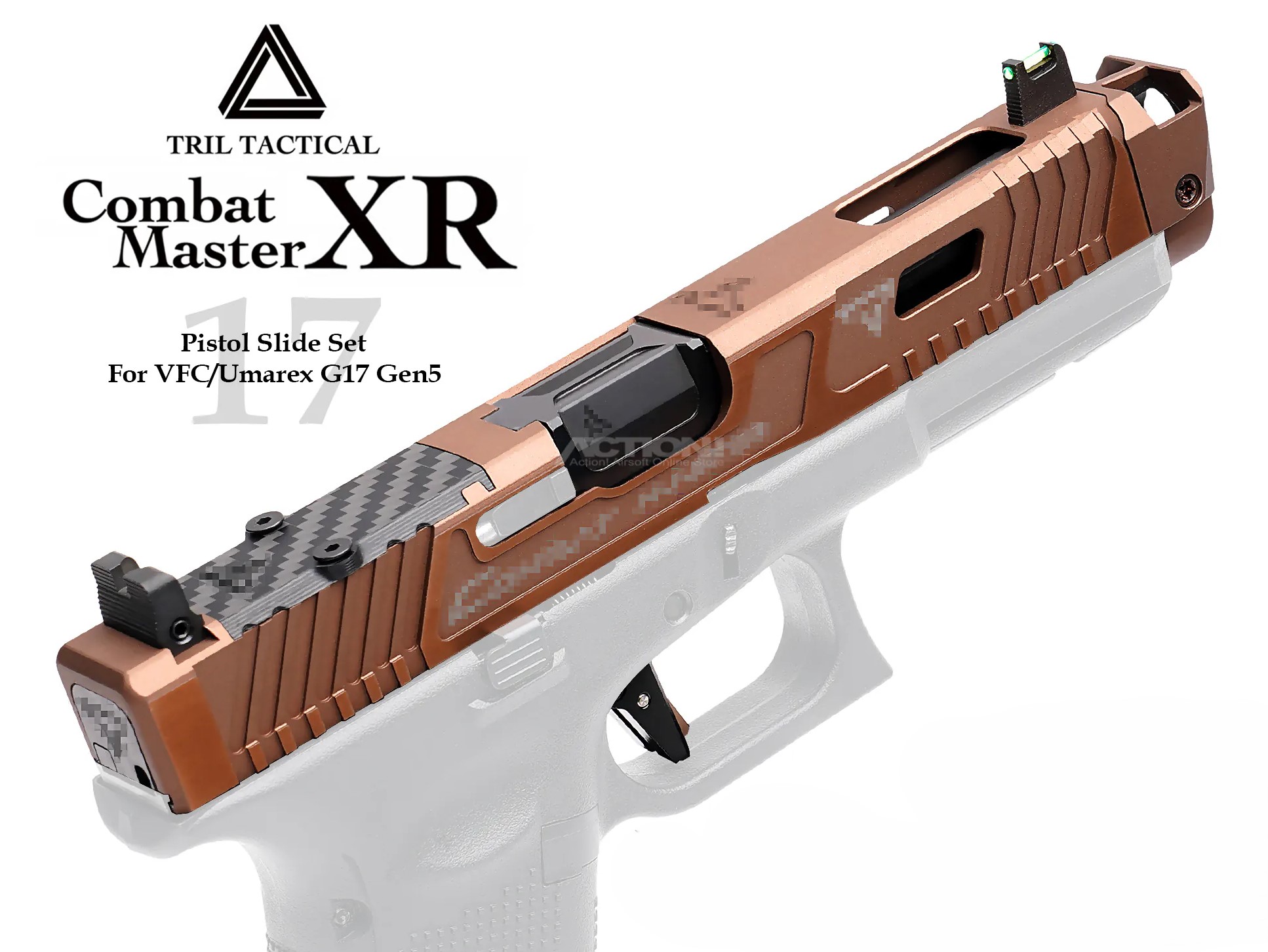 TRIL TACTICAL TTI Combat Master Copperhead G17 XR スライドキット