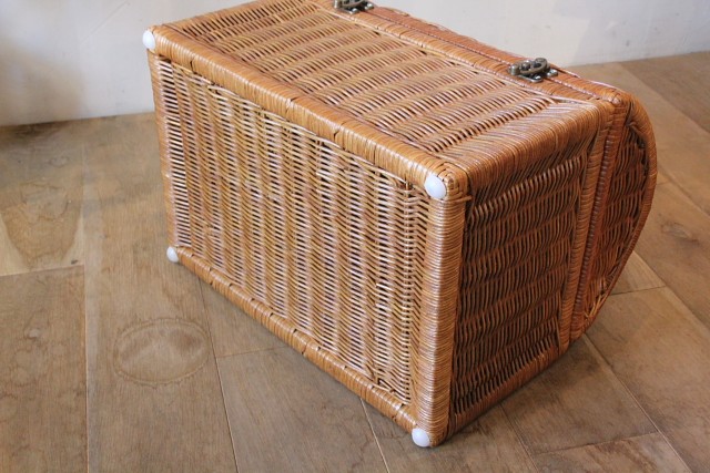 かご・バスケット・雑貨 - menui | 【ラタン ドームふた付きバスケット