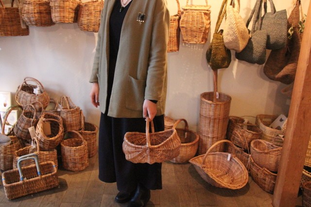 かご・バスケット・雑貨 - menui | 北欧風 【煮柳 ワンハンドル