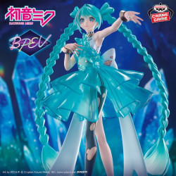 Figure Hatsune Miku Clearluxe -Emerald Gem- BANPRESTO EVOLVE