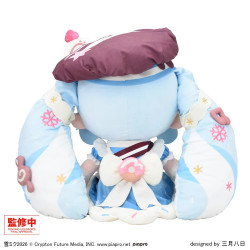 グッズ]雪ミク2026ふわぷちどでかジャンボぬいぐるみ - Meccha Japan