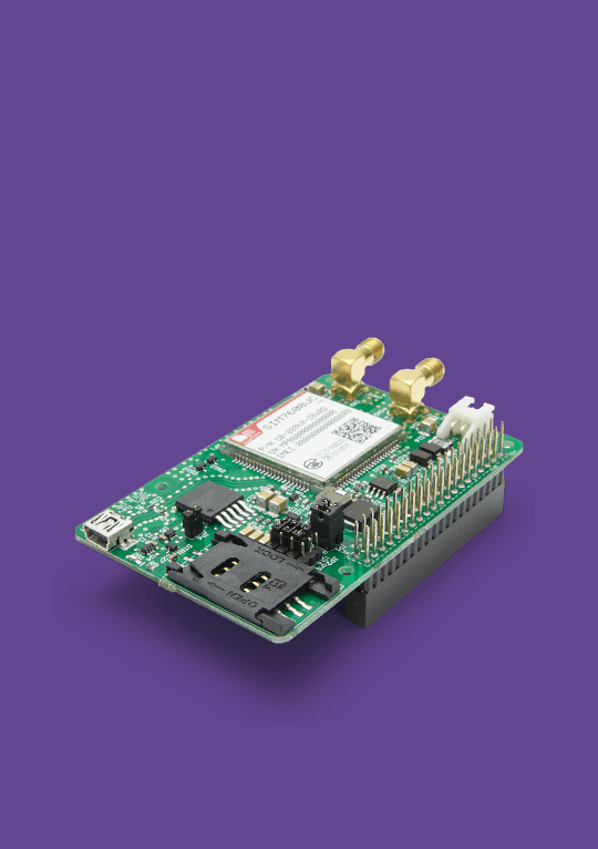4G（ LTE ）通信モジュール「4GPi」| ラズパイ用HAT
