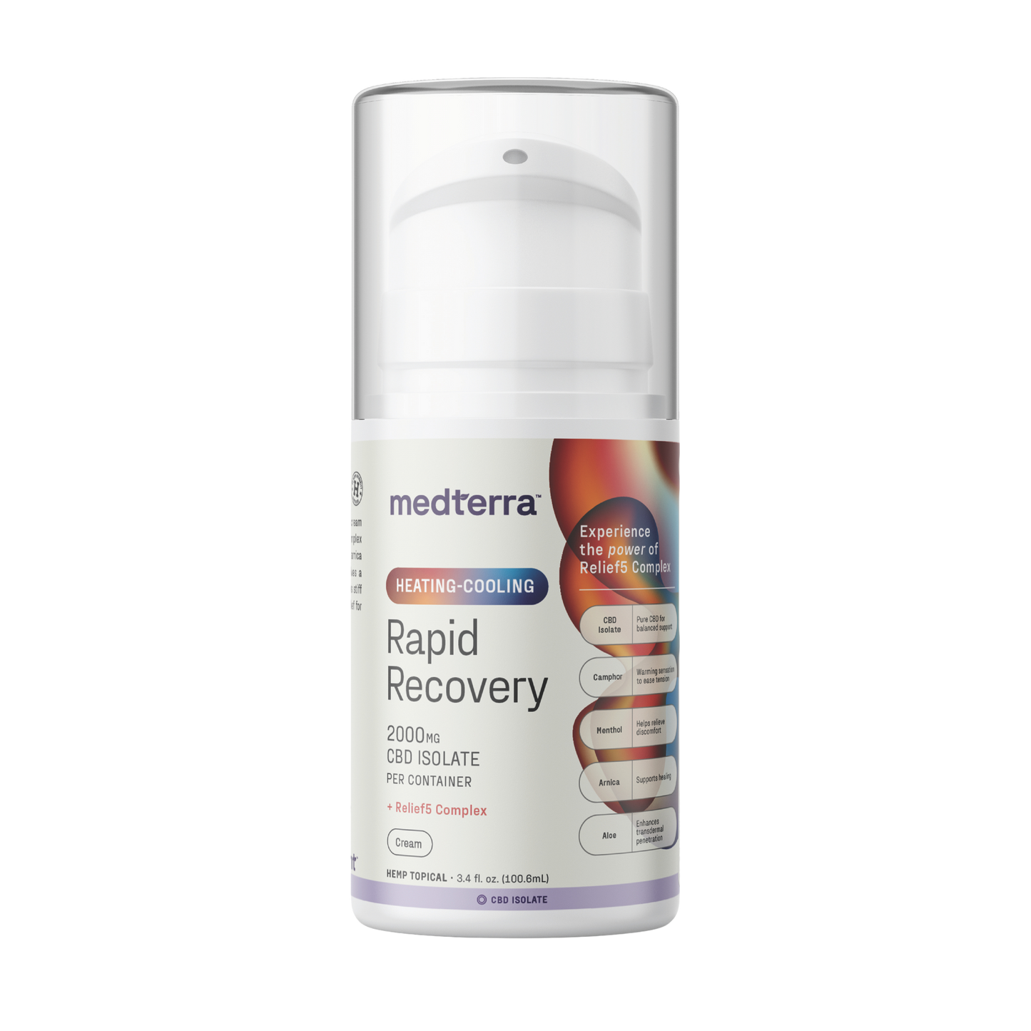 Heating-Cooling Rapid Recovery CBD Cream – Medterra
