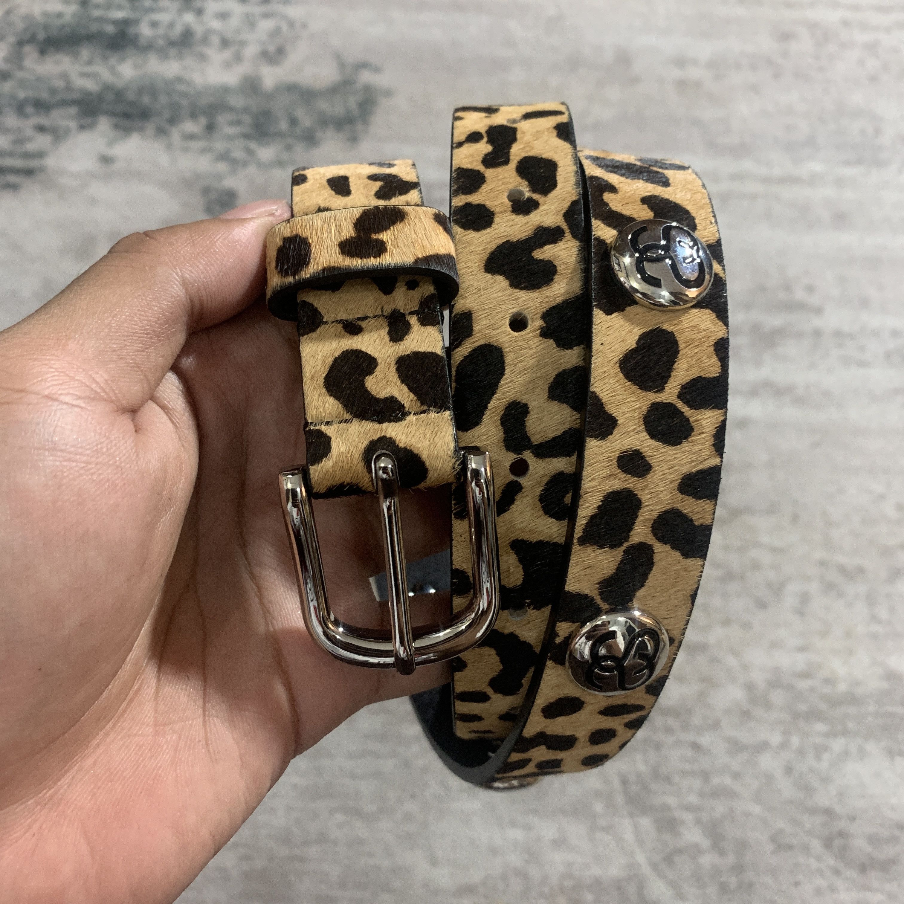 Stussy Stussy Animal Print Belt — S/M | Grailed