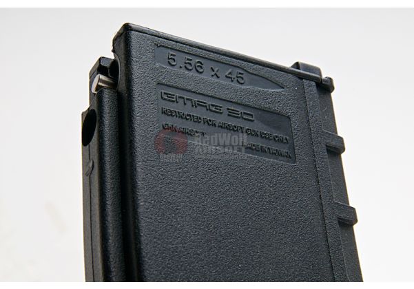 GHK M4 GMAG Green Gas Magazine V3 (32 rounds, Compatible with G5