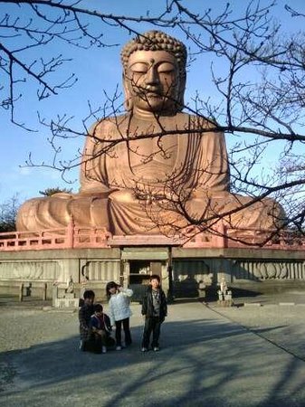 国宝奈良の大仏より事実、大きいです。 - Picture of Daibutsu in