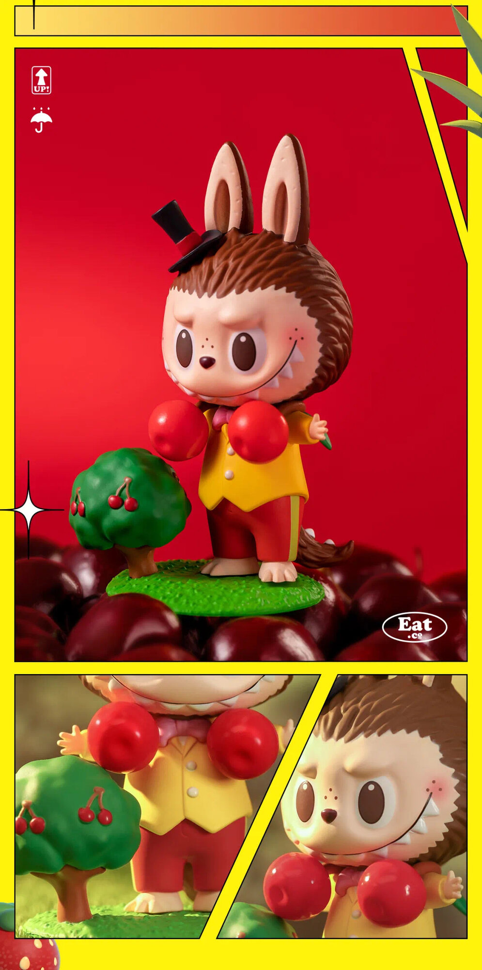 POP MART x Kasing Lung x The Monsters Labubu Fruits Blind Box