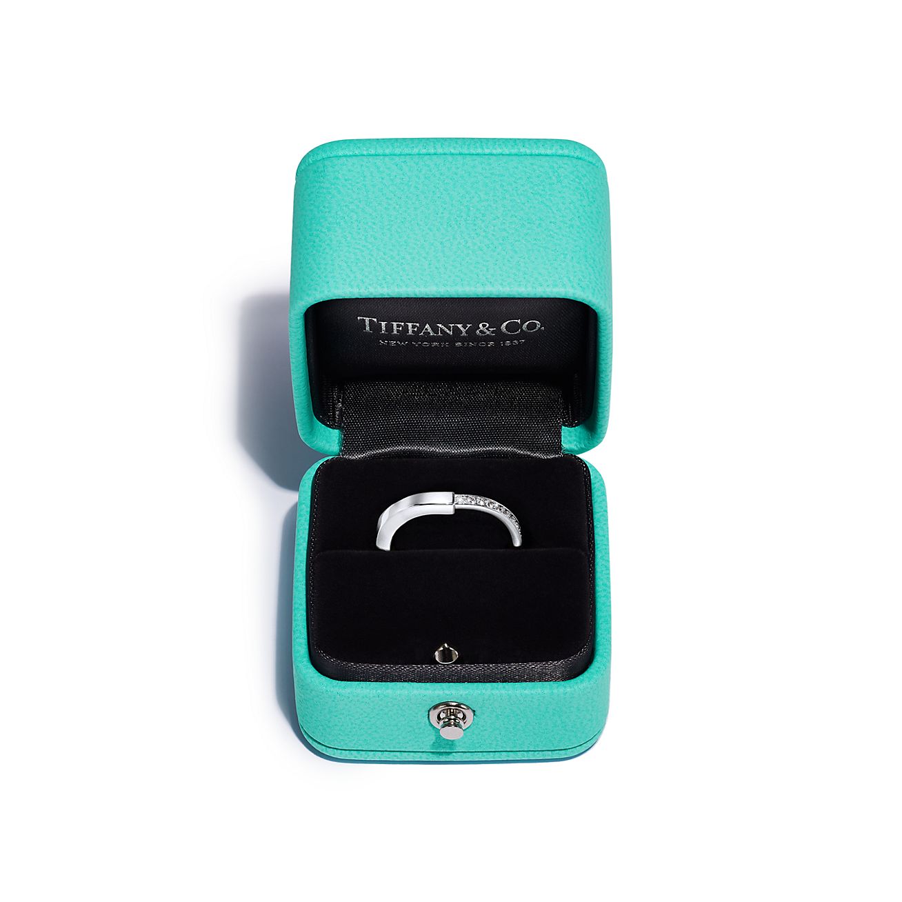 ティファニー ロック リング ダイヤモンド ホワイトゴールド | Tiffany