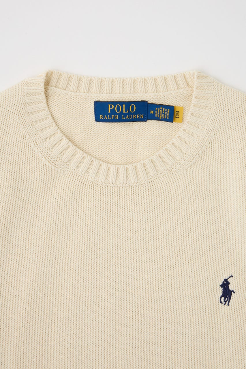 SHEL'TTER SELECT | 【POLO RALPH LAUREN】コットン クルーネック