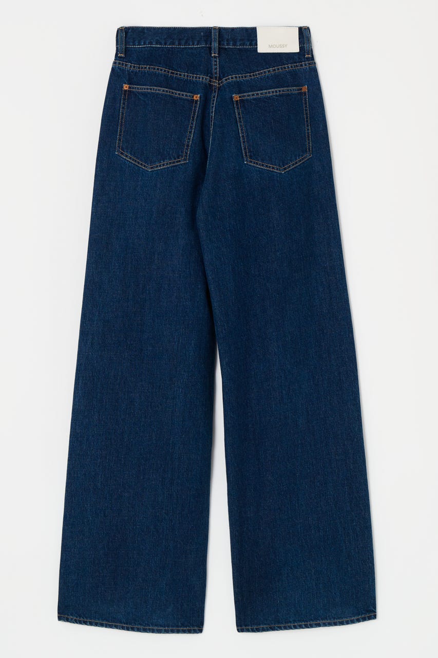 MOUSSY | TUCK WIDE ストレートデニム (ワイド ) |SHEL'TTER WEBSTORE