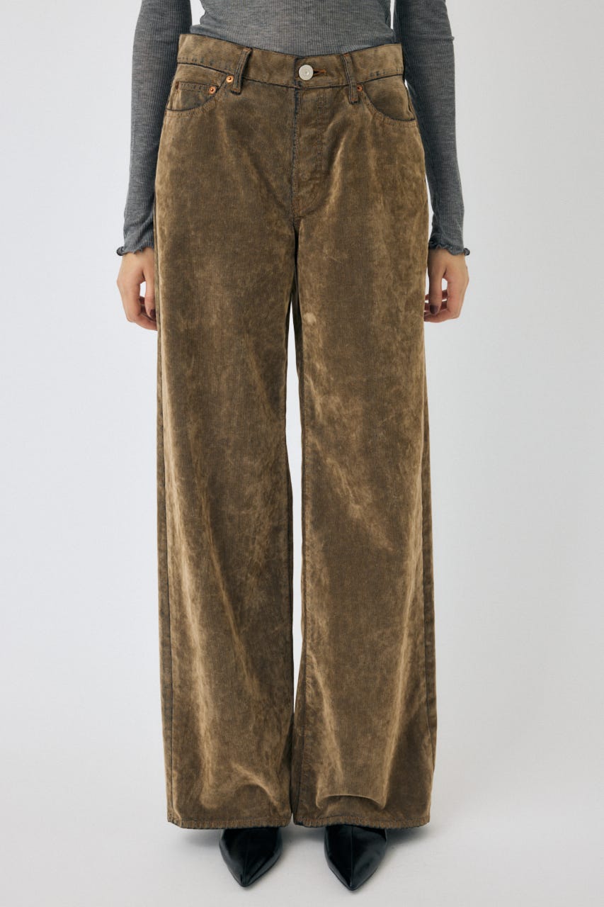 MOUSSY | MIDRISE CORDUROY バギー (ワイド ) |SHEL'TTER WEBSTORE