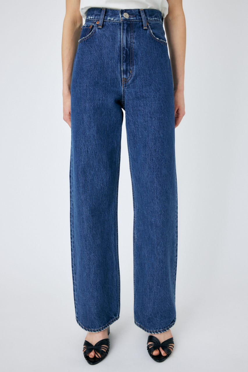 MOUSSY | HIGH WAIST STRAIGHT (ストレート ) |SHEL'TTER WEBSTORE