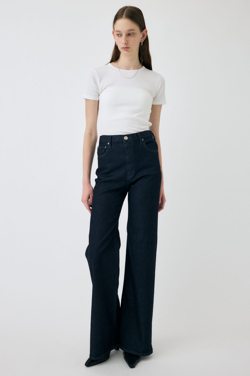 MOUSSY | 【otonaMUSE掲載】【ViVi掲載】ADVANCED LONG LEG フレア