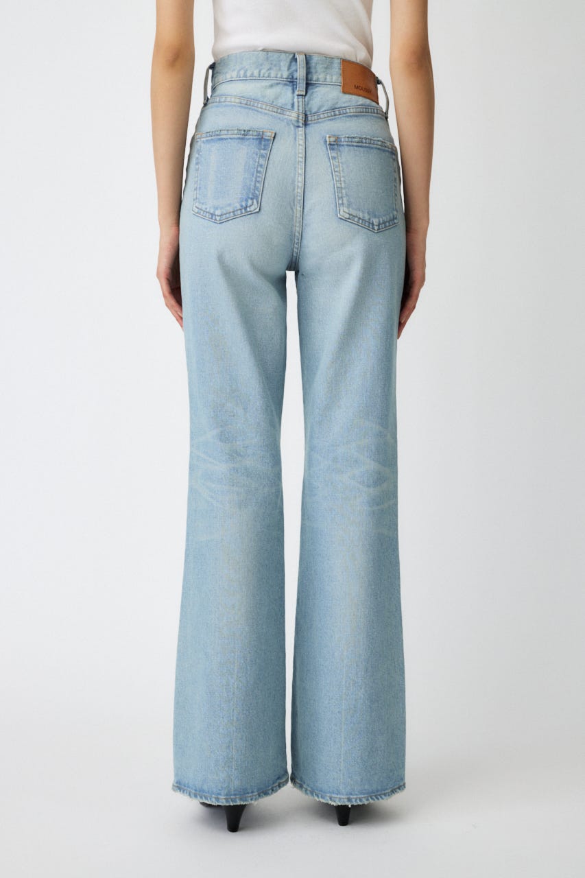 MOUSSY | MVS L/BLU FLARE (フレア ) |SHEL'TTER WEBSTORE