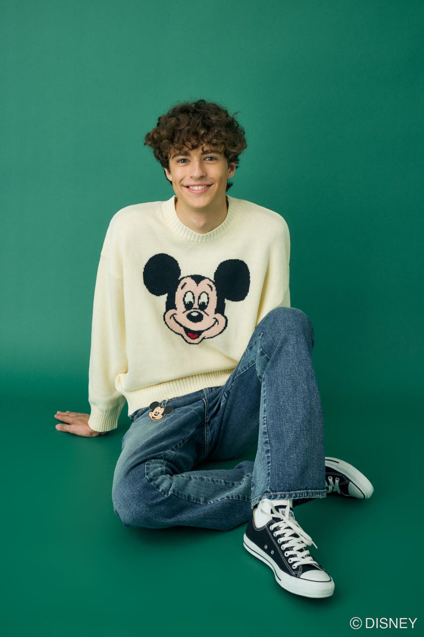 Disney SERIES CREATED by MUS | MD FACE ニットトップス (ニット