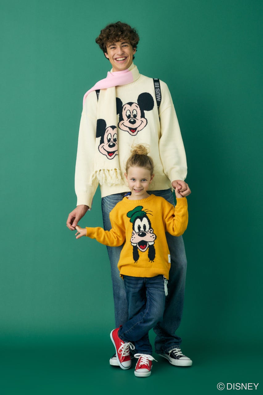 Disney SERIES CREATED by MUS | MD FACE ニット K-TOPS (ニット
