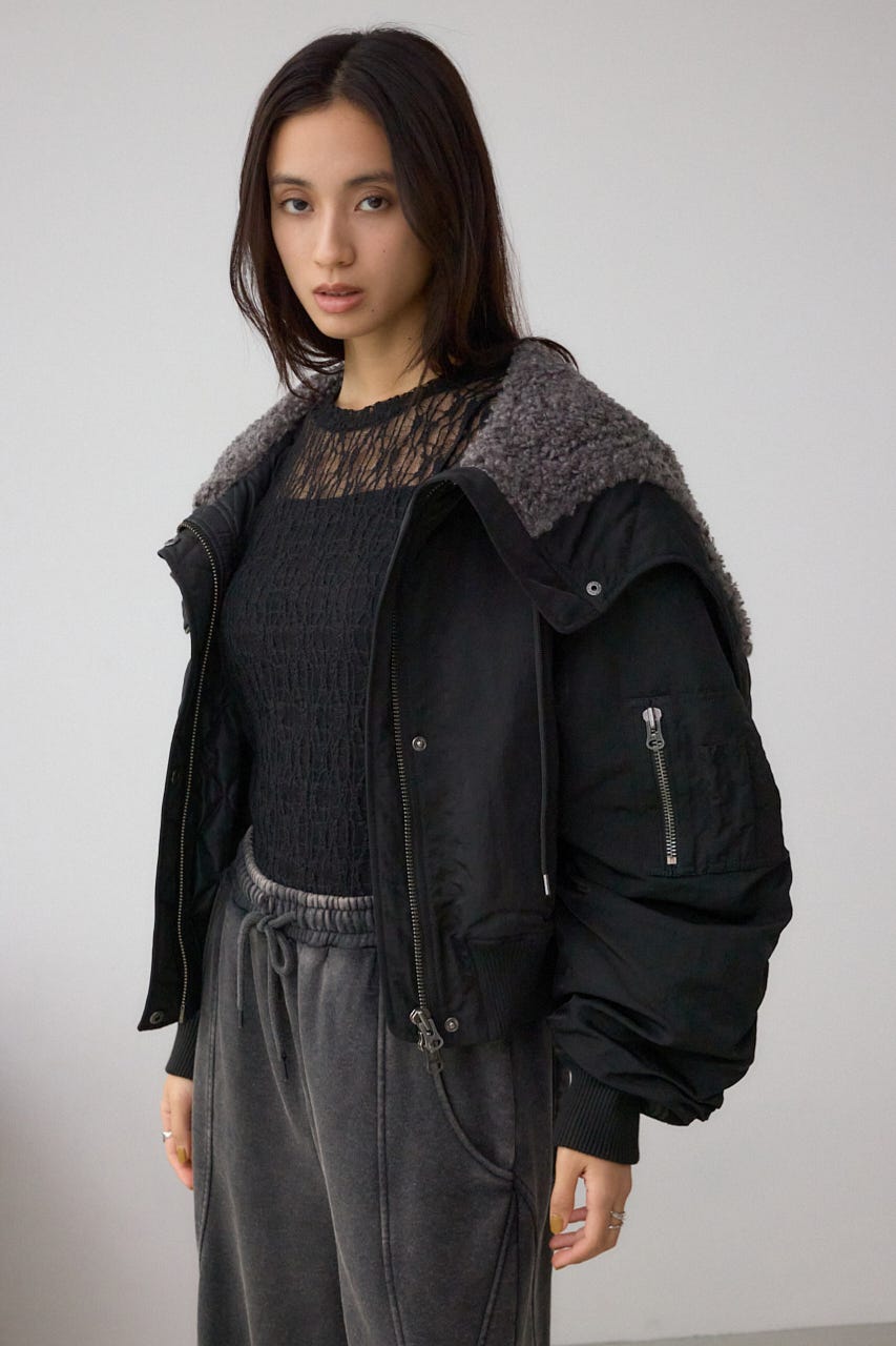 AZUL BY MOUSSY | N-2B フライトジャケット (ブルゾン ) |SHEL'TTER