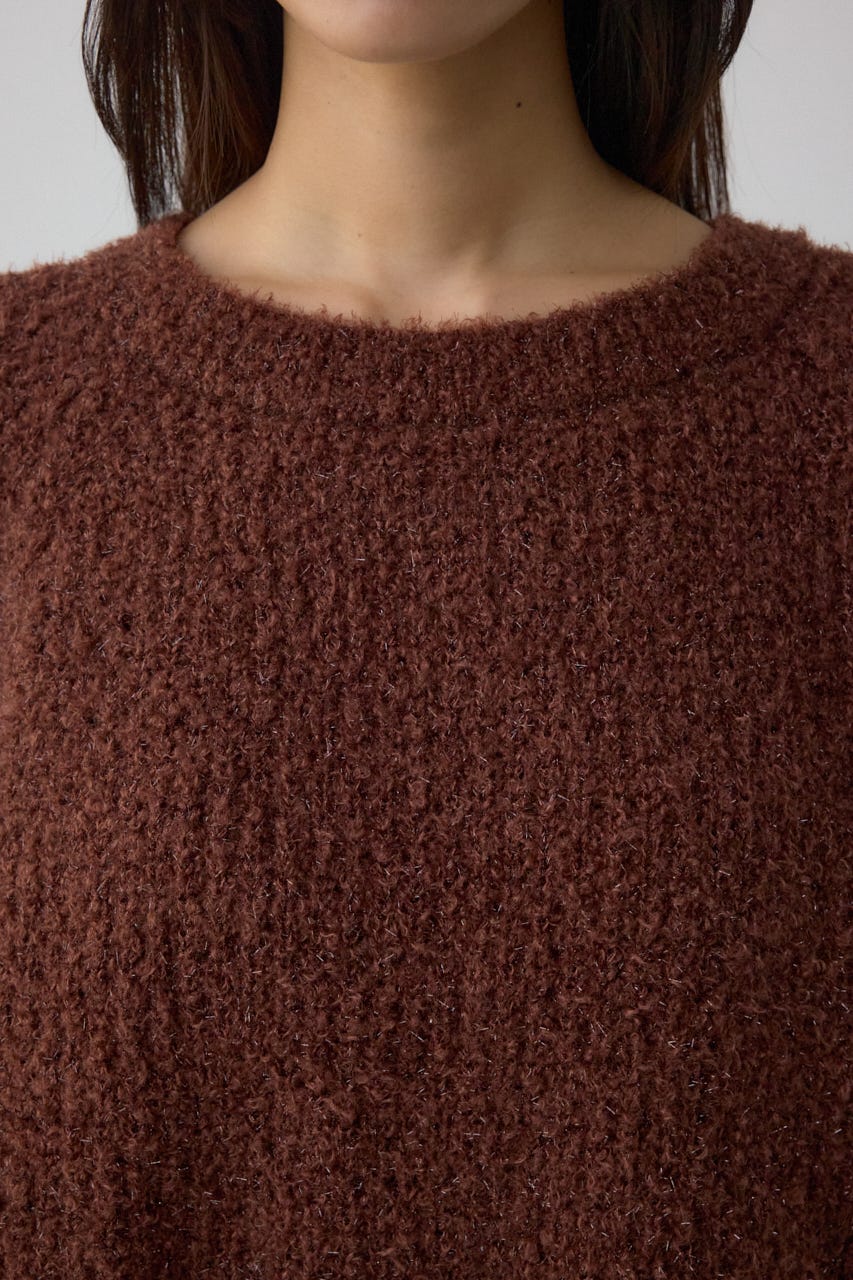 AZUL BY MOUSSY | ラメシャギーニットトップス (ニット ) |SHEL'TTER