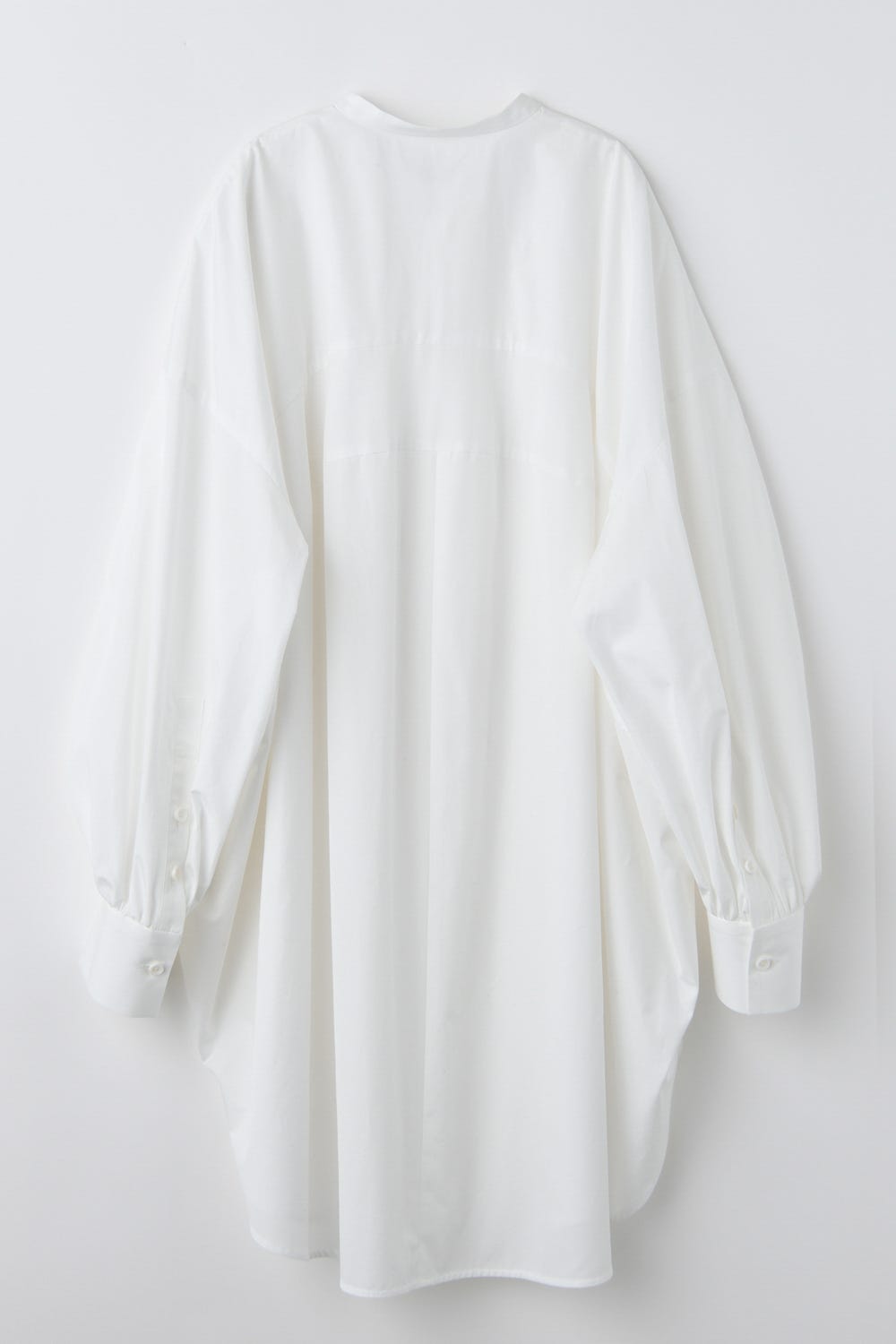 CIRCLE TUNIC-SHIRT｜38｜WHT｜SHIRTS AND BLOUSES｜ENFÖLD OFFICIAL
