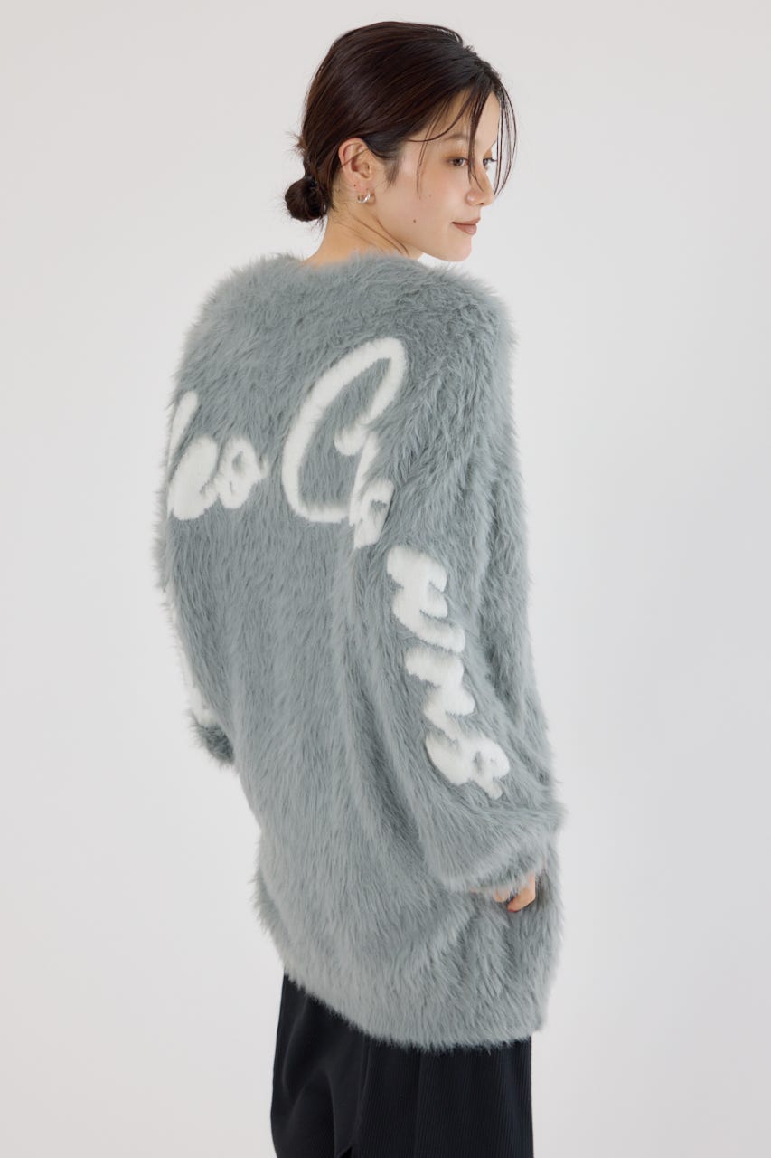 RODEO CROWNS WIDE BOWL | シャギーロゴニットワンピース (ワンピース