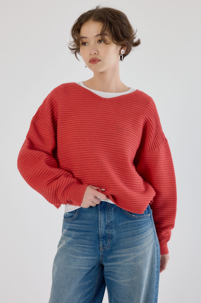 RODEO CROWNS WIDE BOWL | 2WAYクロスニットトップス (ニット ) |SHEL