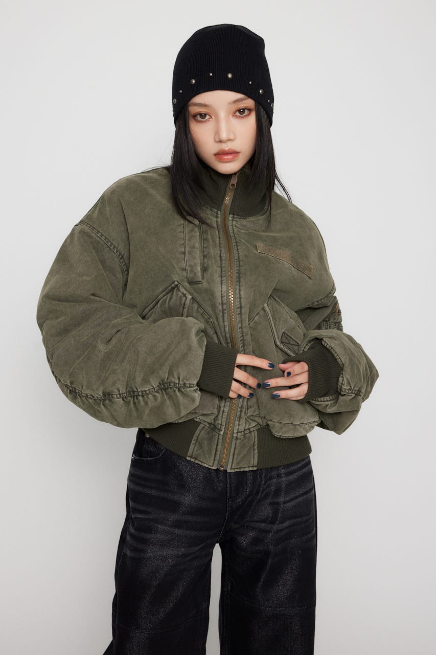 LAGUA GEM | BIG POCKET COTTON MA-1 (ブルゾン ) |SHEL'TTER WEBSTORE