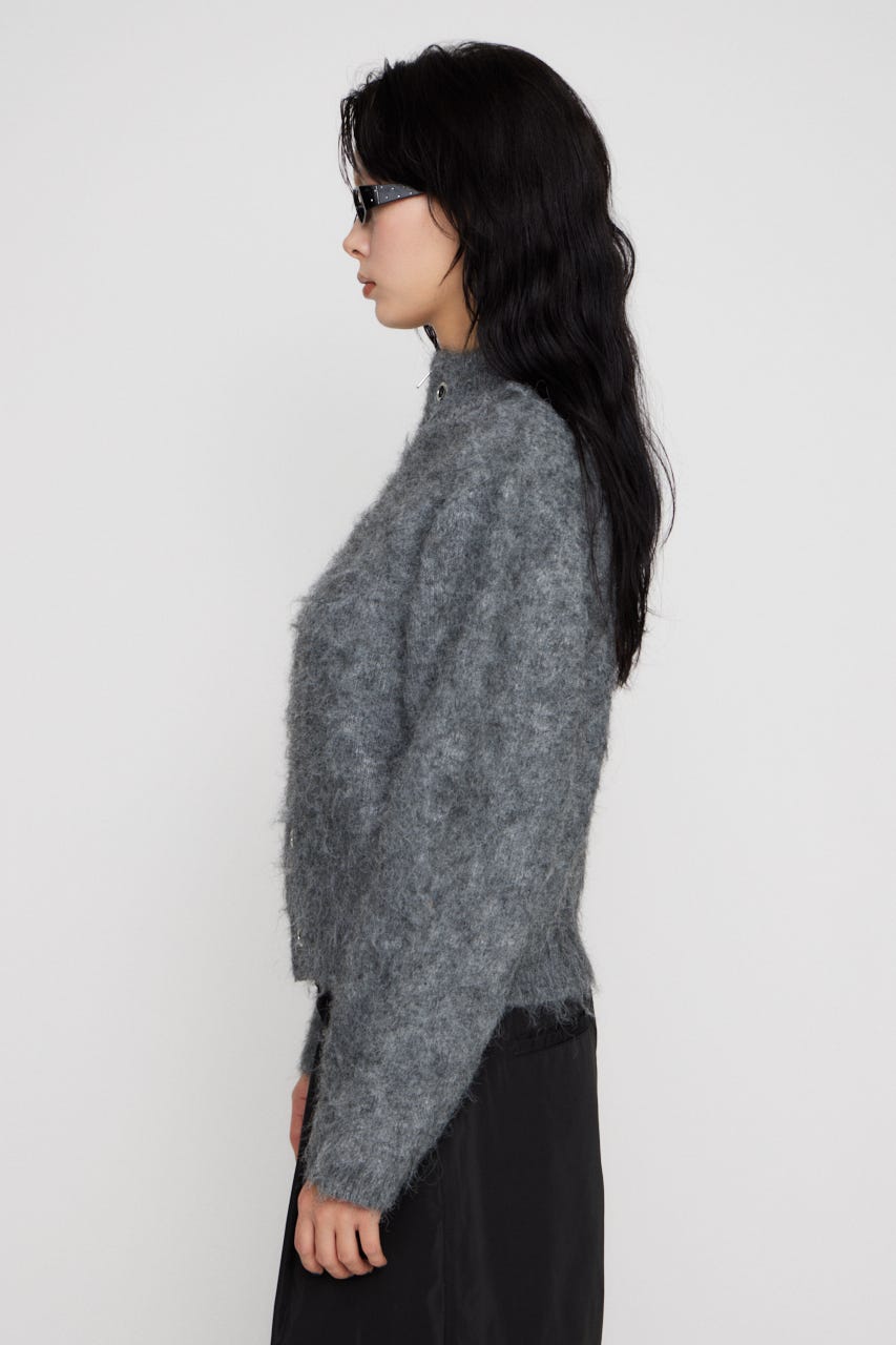 LAGUA GEM | ZIP SIDE EYELET ニット (ニット ) |SHEL'TTER WEBSTORE