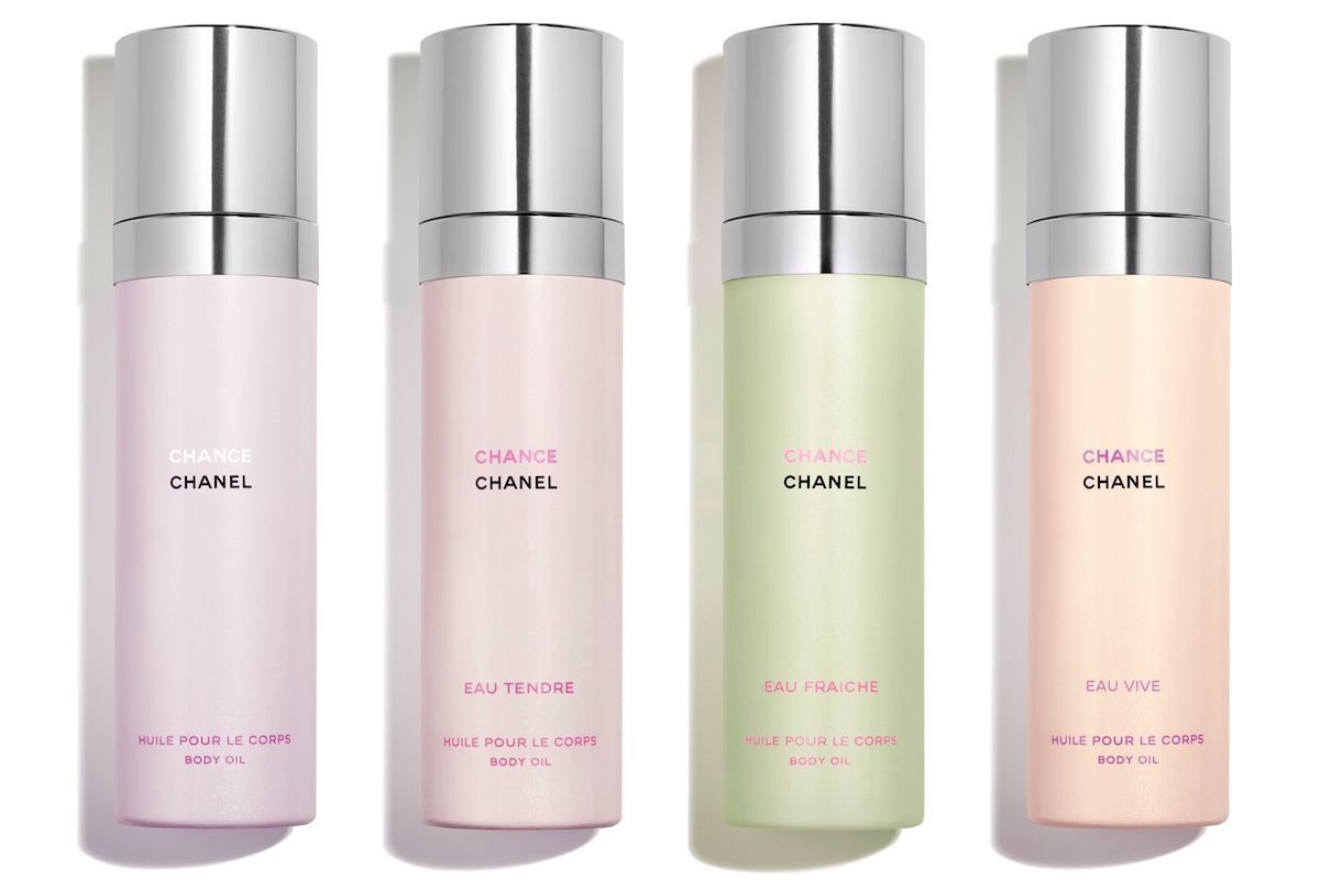 シャネルのフレグランス「チャンス」の限定ボディオイルが登場