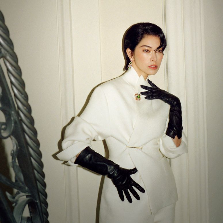 祖母が手がけたハナエ モリのオートクチュールピースとブルガリの新作