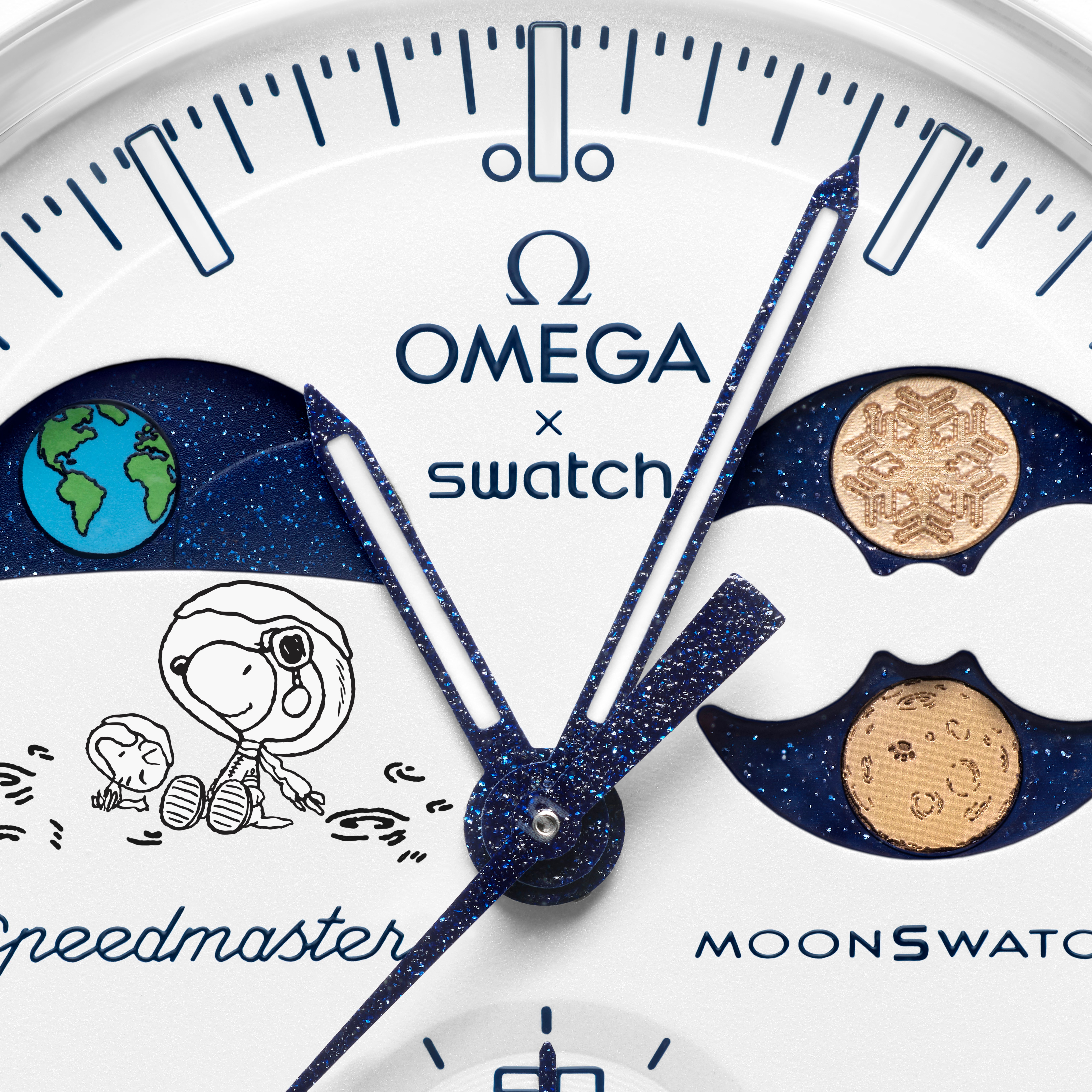 1点もの”仕様の新作「MoonSwatch」は雪の日にしか買えない | WIRED.jp