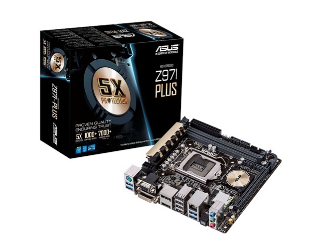 ASUS Z97I-PLUS インテル 9シリーズ LGA1150対応 intel Z97チップ