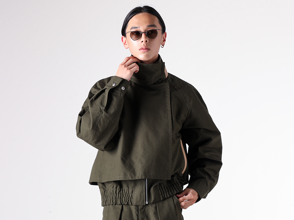 daisuke tanabe 25-26AW ハイネックブルゾン ミリタリースタイル
