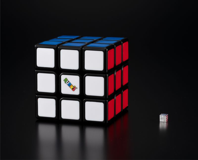 Japan has made the world's smallest Rubik's Cube. And it actually