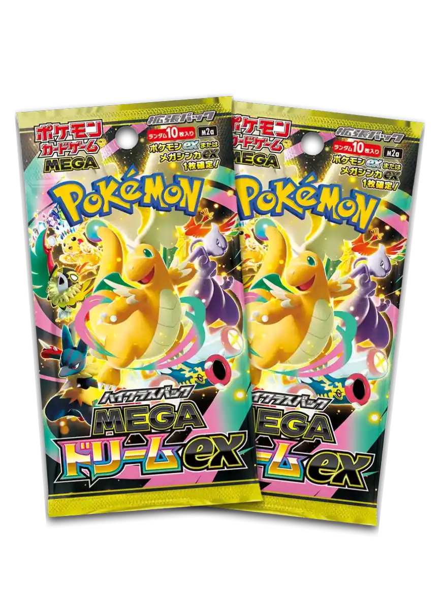 K*i様 オリパ産ポケモンカードゲーム MEGA ドリームEX シュリンク