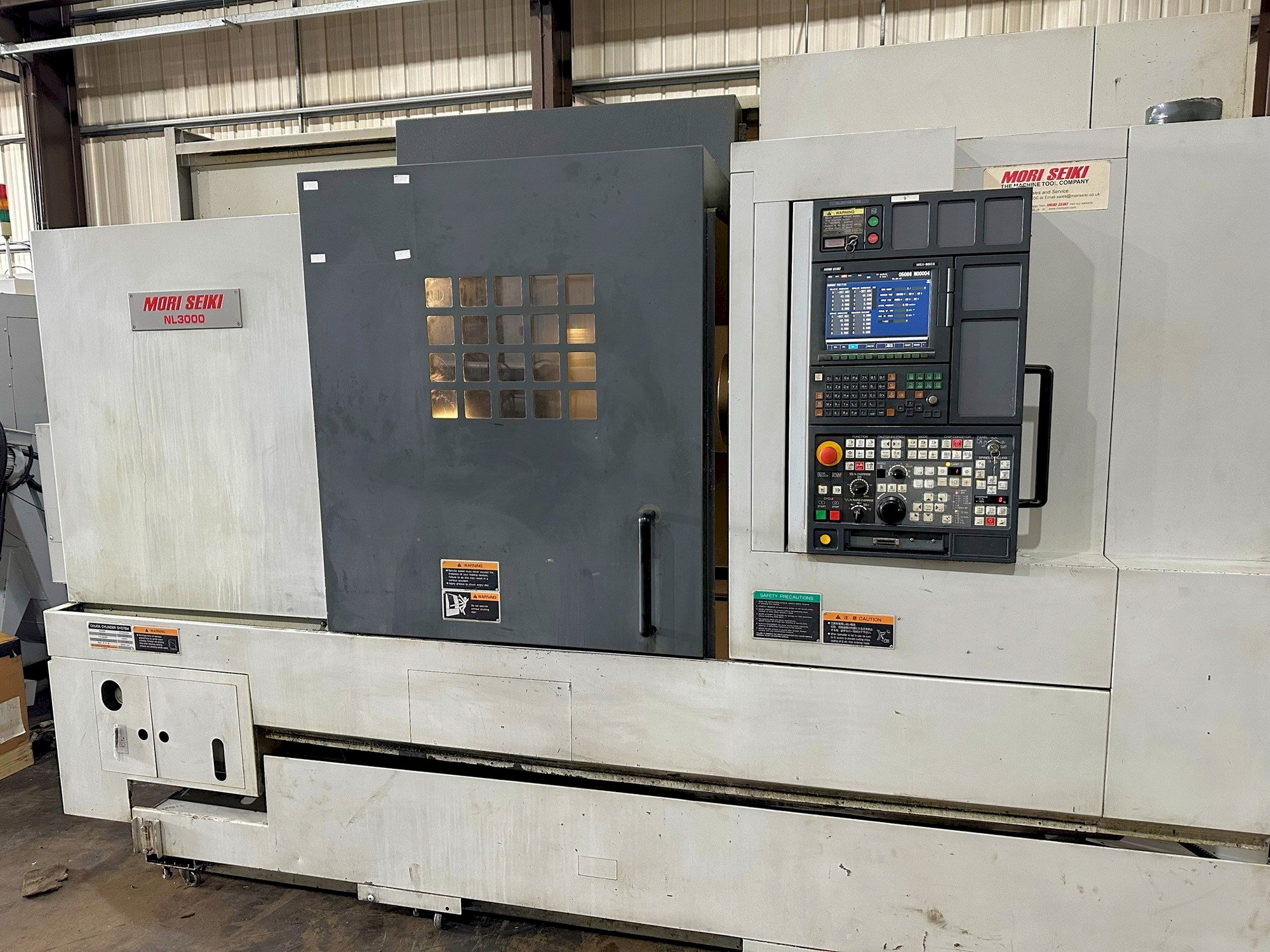 Machine's specifications - Mori Seiki NL3000Y/700 Used machines