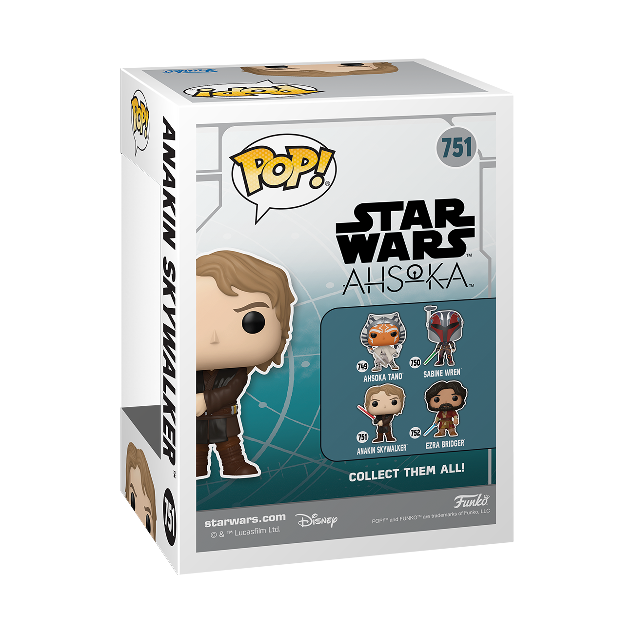 Funko POP! Star Wars: Star Wars Ahsoka Anakin Skywalker 4.4-in