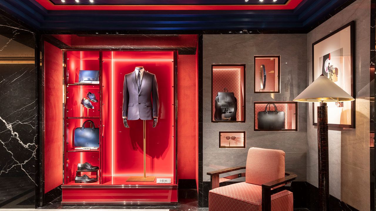 An exclusive look at Harrods' brand-new menswear department
