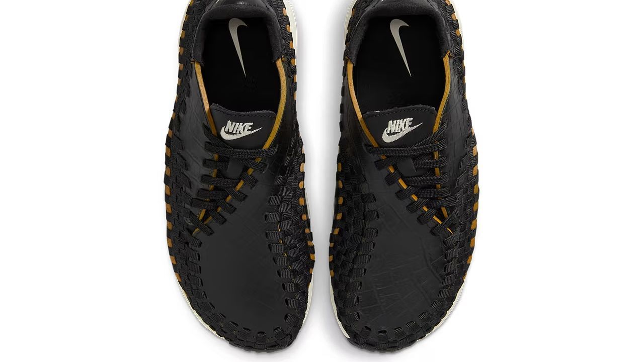 ナイキ「エア フットスケープ ウーブン “Black Croc”」は