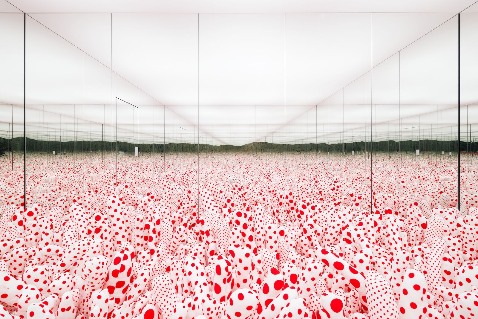 草間彌生の「無限」を探る──エスパス ルイ・ヴィトン大阪で、絵画と
